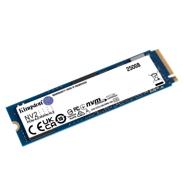 Ổ SSD Kingston NV2 250Gb PCIe NVMe Gen4x4 M2.2280