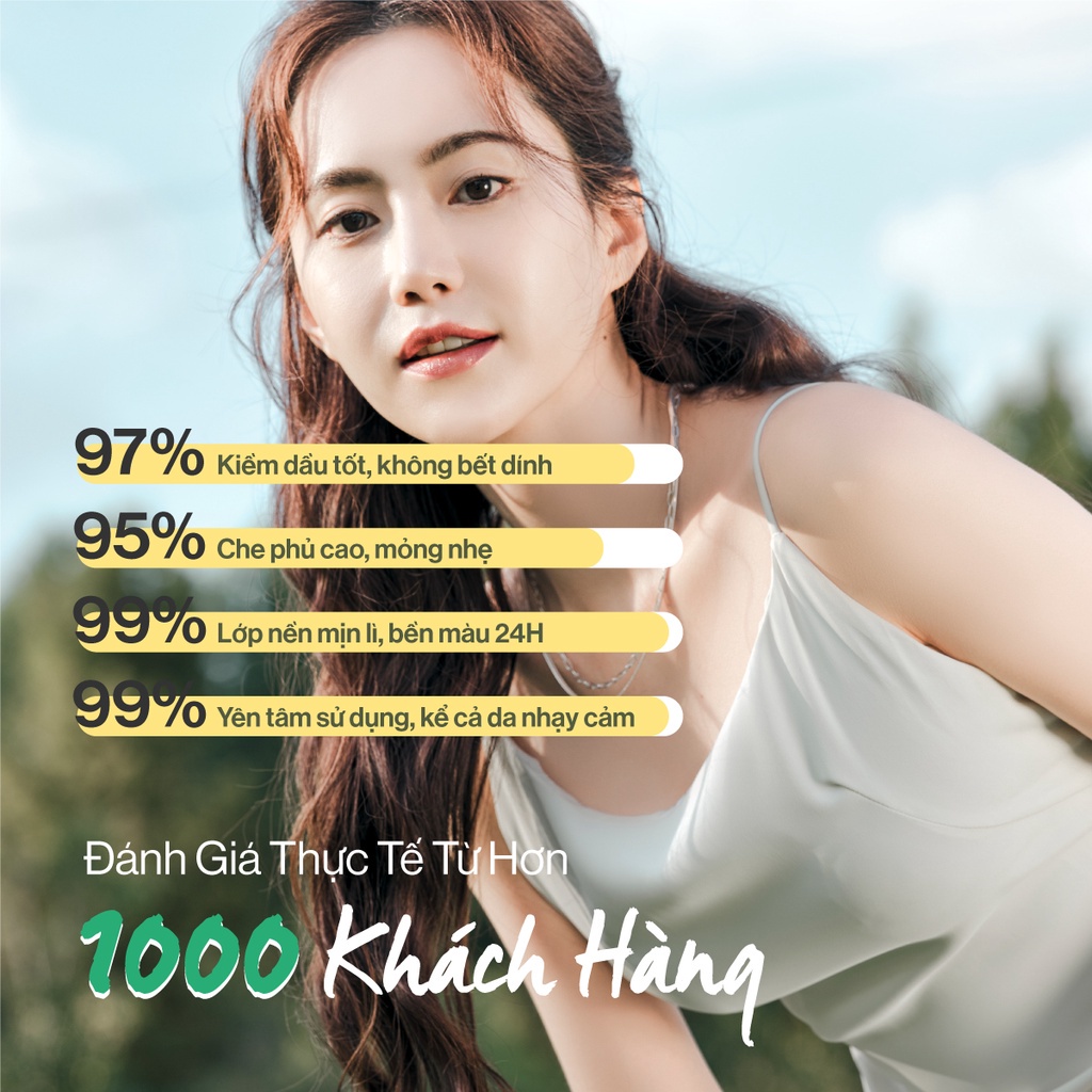 Siêu Phấn Nước Che Phủ GLAMRR Q Vegan Super Cover Cushion SPF50+/PA+++