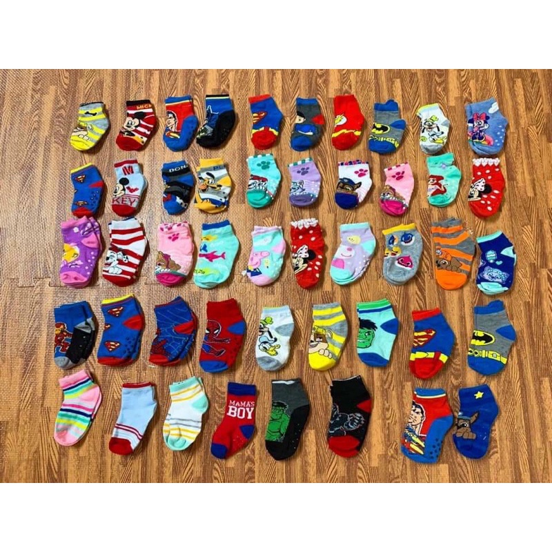 Tất siêu nhân siêu anh hùng chống trượt sz 1-4y