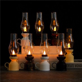 Đèn Cầy Cổ Điển - Dùng Pin Thiết Kế Cổ Điển Trang Trí Dùng Làm Đèn Thờ