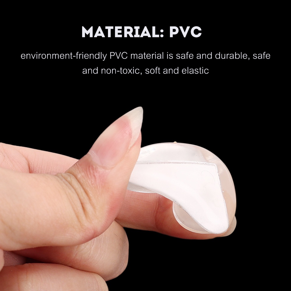 Bộ 4 Miếng Bọc Cạnh Bàn Chống Va Chạm Bằng Silicon Trong Suốt Bảo Vệ An Toàn Cho Bé