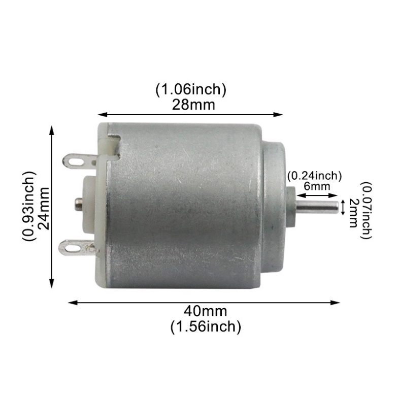 Động Cơ DC260 motor 260 3V 6V 7.4V mô tơ DC sử dụng DIY - Shop Bảo Anh