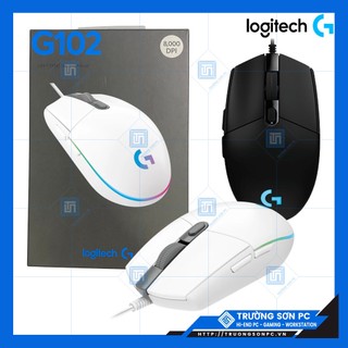 Chuột Gaming LOGITECH G102 Led RGB 8000 DPI | Kèm Lót Chuột