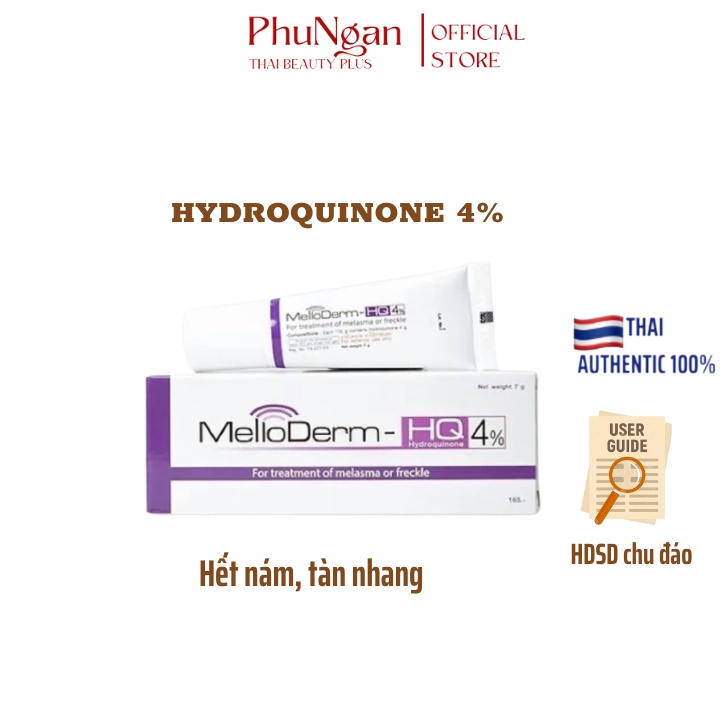 Kem nám MelloDerm HQ 4 Thái Lan 7g