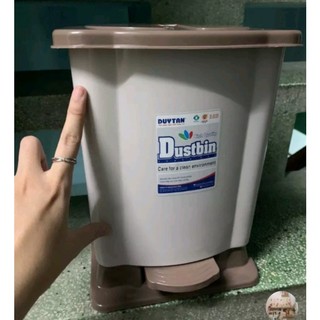 🌱Thùng Rác Chân Đạp Vuông Trung 11.2 Lít DUY TÂN ,Nhựa PP Chính Hãng 🌱Duytanstore🌱