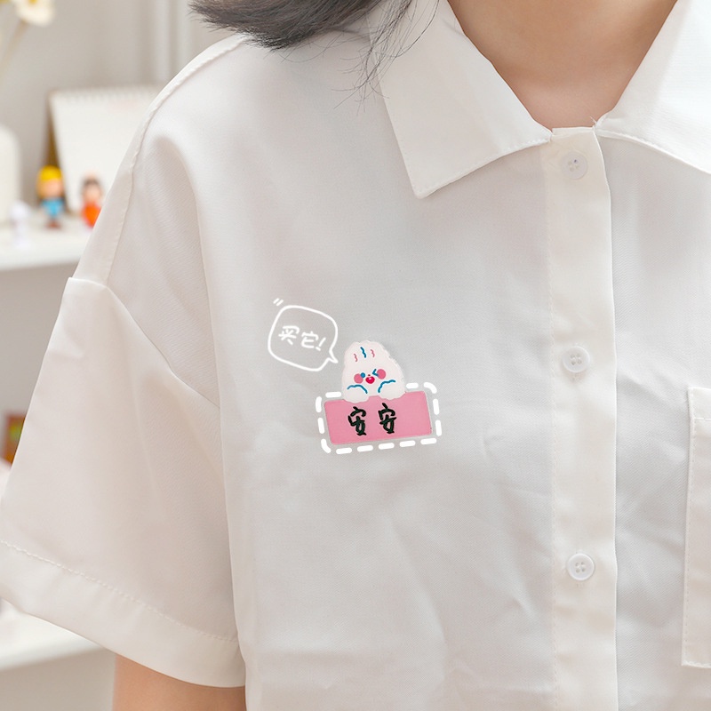 Huy Hiệu Cài Áo Bằng Acrylic In Họa Tiết Hoạt Hình Dễ Thương Dùng Làm Quà Tặng Cho Bé