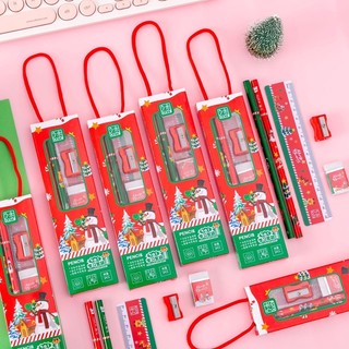 Hộp quà 5 món Noel, cute , quà tặng Noel, quà tặng Giáng sinh