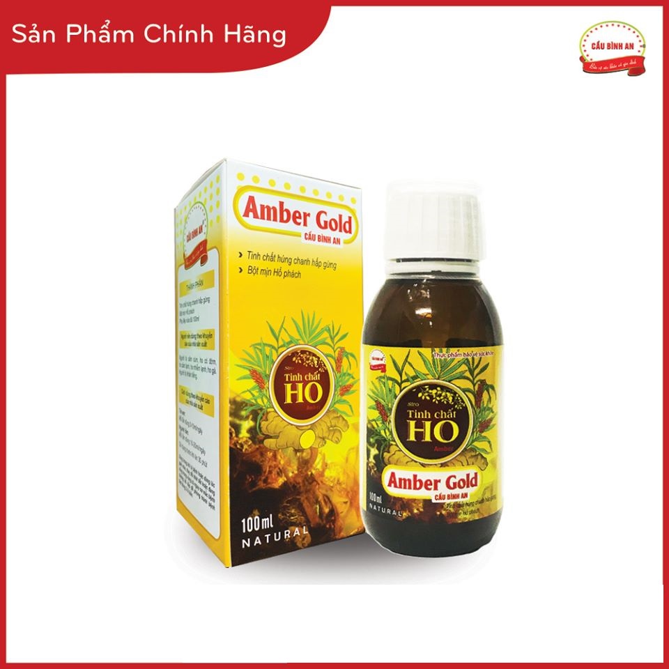 Tinh Chất Ho Amber Gold Cầu Bình An 100ml