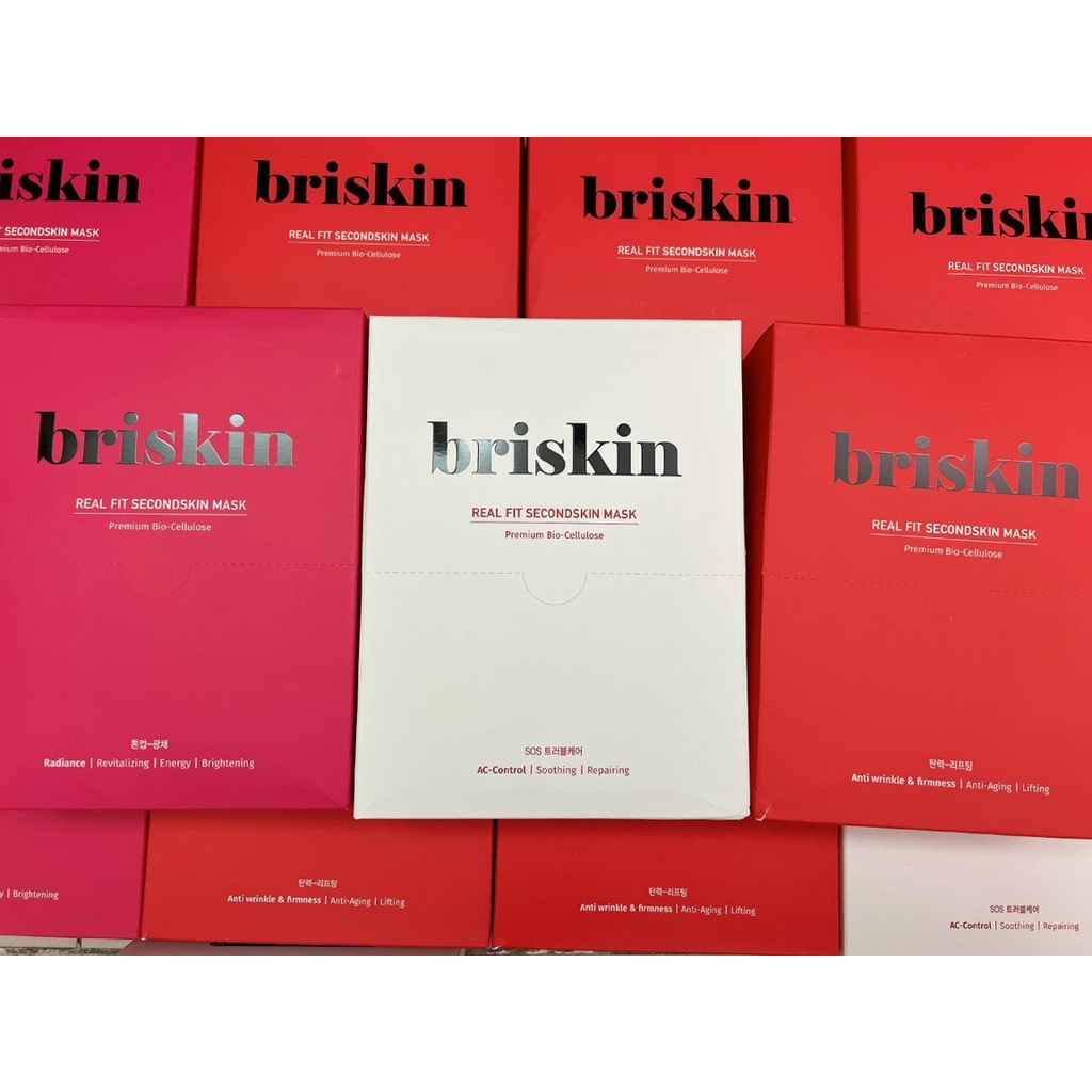 Mặt Nạ Dưỡng Da ❣️FREESHIP❣️ Mặt Nạ Briskin Đủ Màu