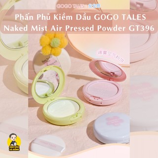 Phấn phủ kiềm dầu gogo tales naked mist air pressed powder gt396