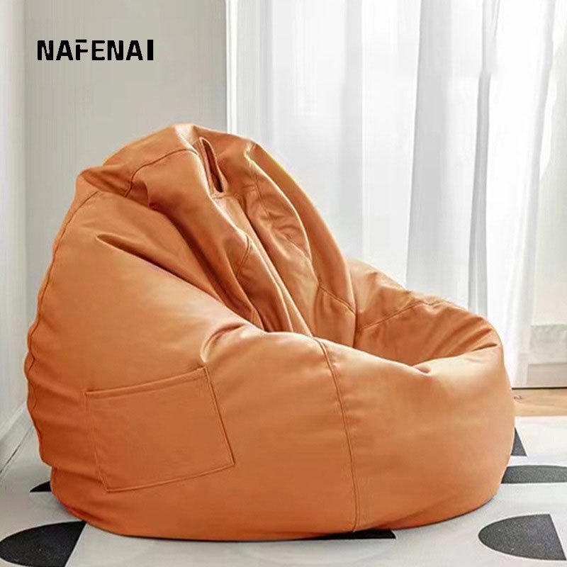 Ghế sofa lười NAFENAI chất vải tatami chống thấm nước cho phòng khách