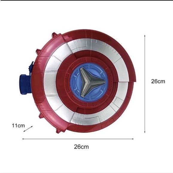 Đồ chơi Khiên đội trưởng mỹ, đồ chơi siêu anh hùng Captain The Pooh