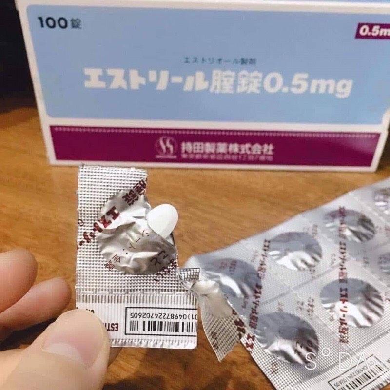 Sản phẩm hỗ trợ sức khoẻ cho nữ 1 vi -10v Nhật Bản (date mới)