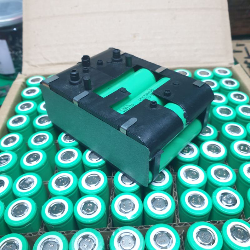 Khối pin 18v 5s 2p pin samsung 25r chính hãng