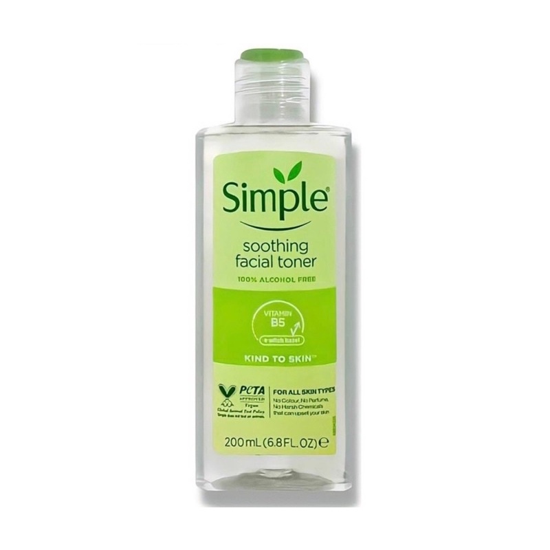 Combo skin care trọn bộ sữa rửa mặt tẩy trang toner Simple mẫu mới nhất