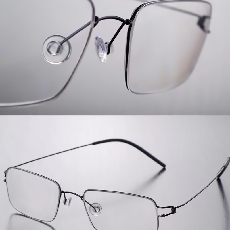 Kính Đọc Sách Không Gọng Siêu Nhẹ Siêu Co Giãn Chống Bức Xạ Thời Trang Cho Nam Và Nữ