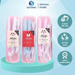 Máy uốn tóc mini hình thú máy duỗi tóc, uốn tóc, ép tóc, kẹp tóc mini nhỏ gọn 2in1 máy đa năng bỏ túi du lịch tiện lợi