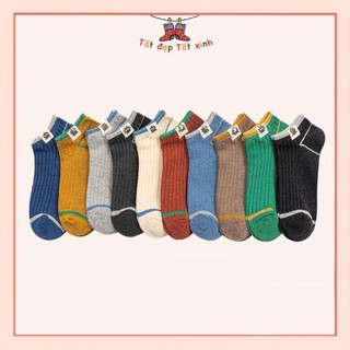Tất vớ nam - Tất vớ nữ cổ ngắn 100% cotton thấm hút mồ hôi, chống hôi chân - Men_Underwear