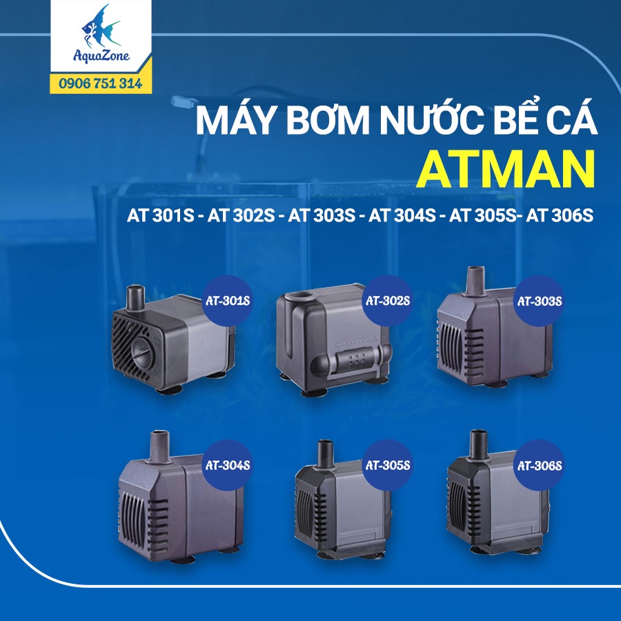 Máy bơm nước bể cá ATMAN - 