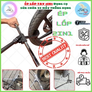 Ép lốp xe ga-xe điện-xe con-xe tải nhỏ Bằng Tay