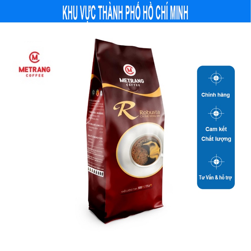 Cà Phê Mê Trang (100% Hạt Rosbust xay Sẵn)