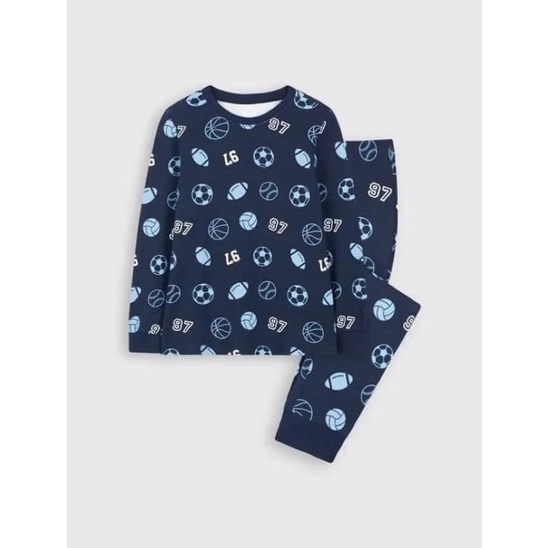 bộ ngủ bé trai canifa. sz 110-140