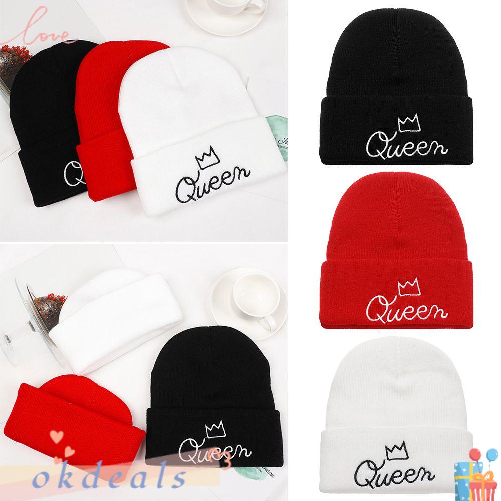 Mũ Beanie Dệt Kim Mềm Co Giãn Giữ Ấm Mùa Đông