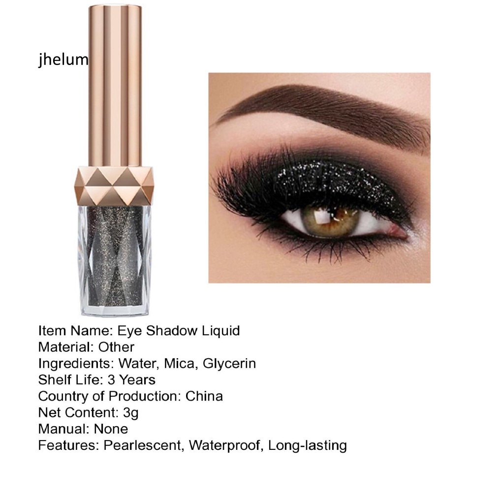 Nhũ Mắt Dạng Gel Lấp Lánh Kháng Nước Và Lâu Phai Sành Điệu Cho Phái Đẹp
