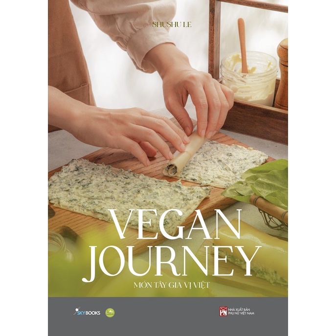 Sách - Vegan Journey - Món Tây Gia Vị Việt