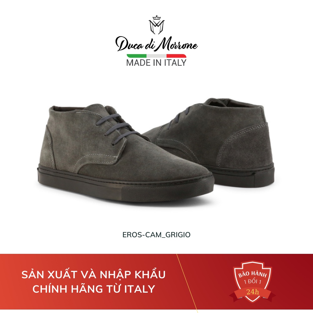 Giày Chukka Boots Nam Da Lộn Cao Cấp DUCA DI MORRONE Nhập Khẩu Chính Hãng Từ Ý - Made In Italy – EROS-CAM