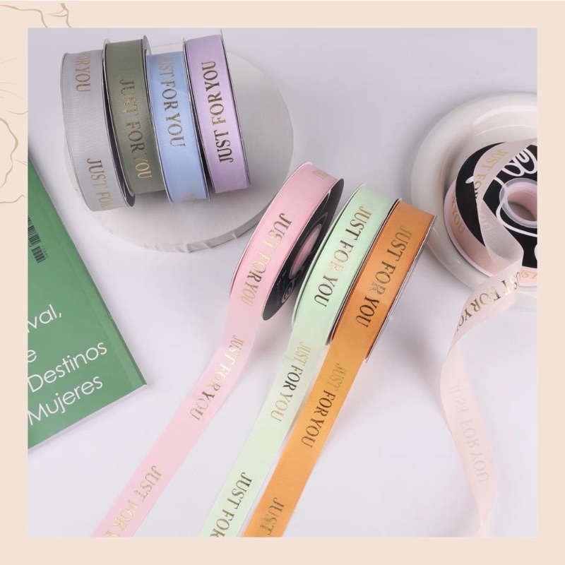 Ruy băng gân Just for you