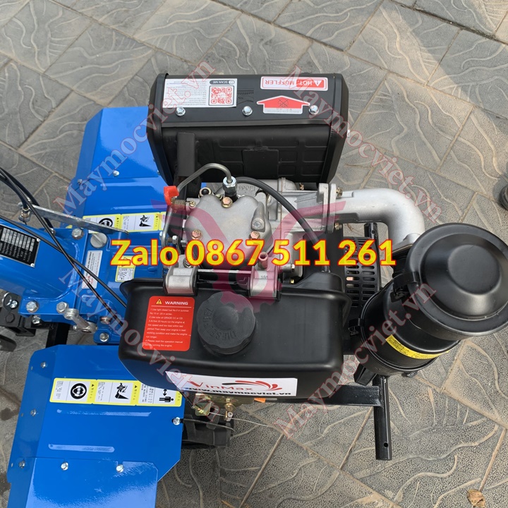 Máy phay sới đất mini chạy dầu 188F loại tốt