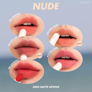 Son Romand Zero Matte Lipstick (màu 1-23)