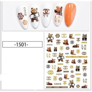 Miếng dán móng tay sticker nail đẹp - JO