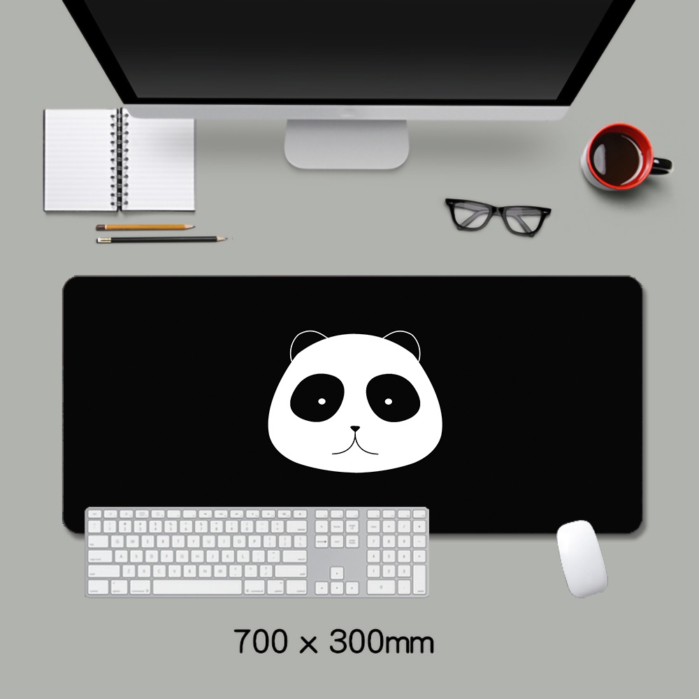 Miếng Lót Chuột Và Bàn Phím Hình Gấu Trúc Dễ Thương