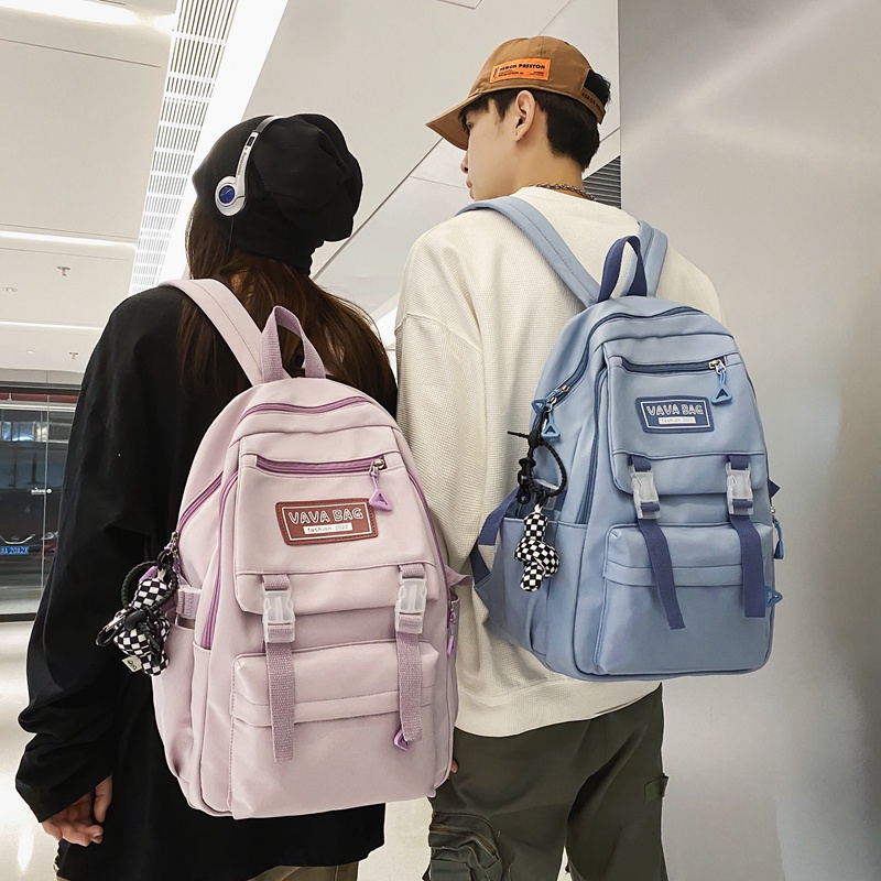 Balo PRETTYZYS sức chứa lớn 14 inch phong cách Hàn Quốc 2022 dành cho giới trẻ