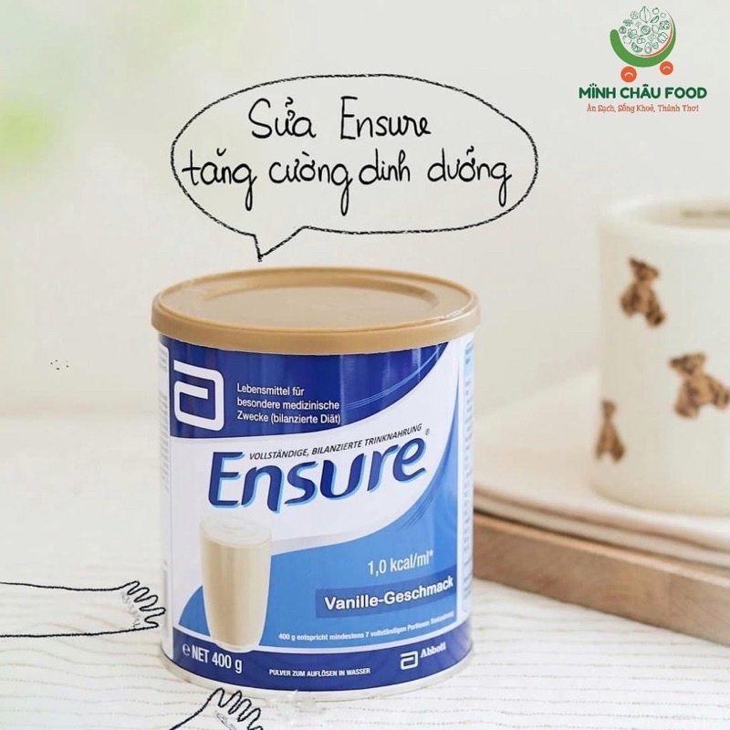 [Date 5/25] Sữa ensure bột của Đức lon 400gr