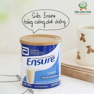 Sữa ensure bột của Đức lon 400gr