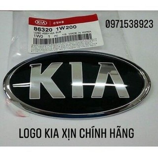 Logo kia trước sau xịn hãng kích thước 11,5cm