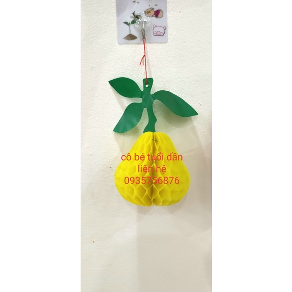 Đèn lồng hình trái cây hoa quả - Đèn lồng Trung Thu cho bé trang trí lớp học