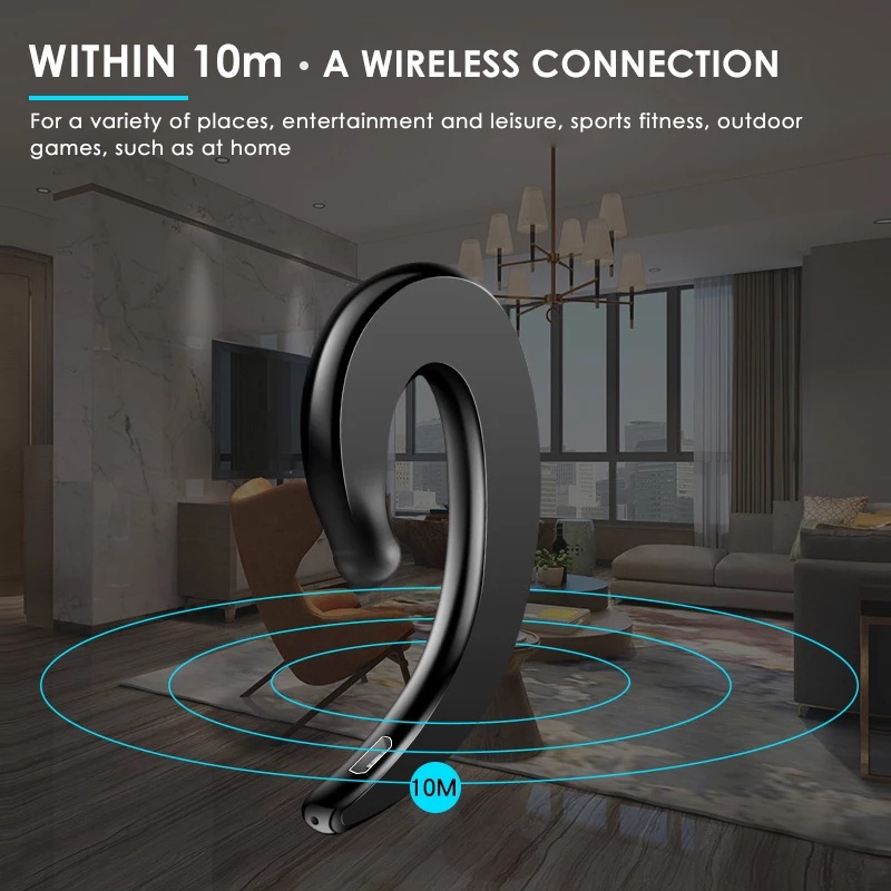 Tai nghe không dây Y12 TWS Chống Thấm Nước Kiểu Dáng Thể Thao