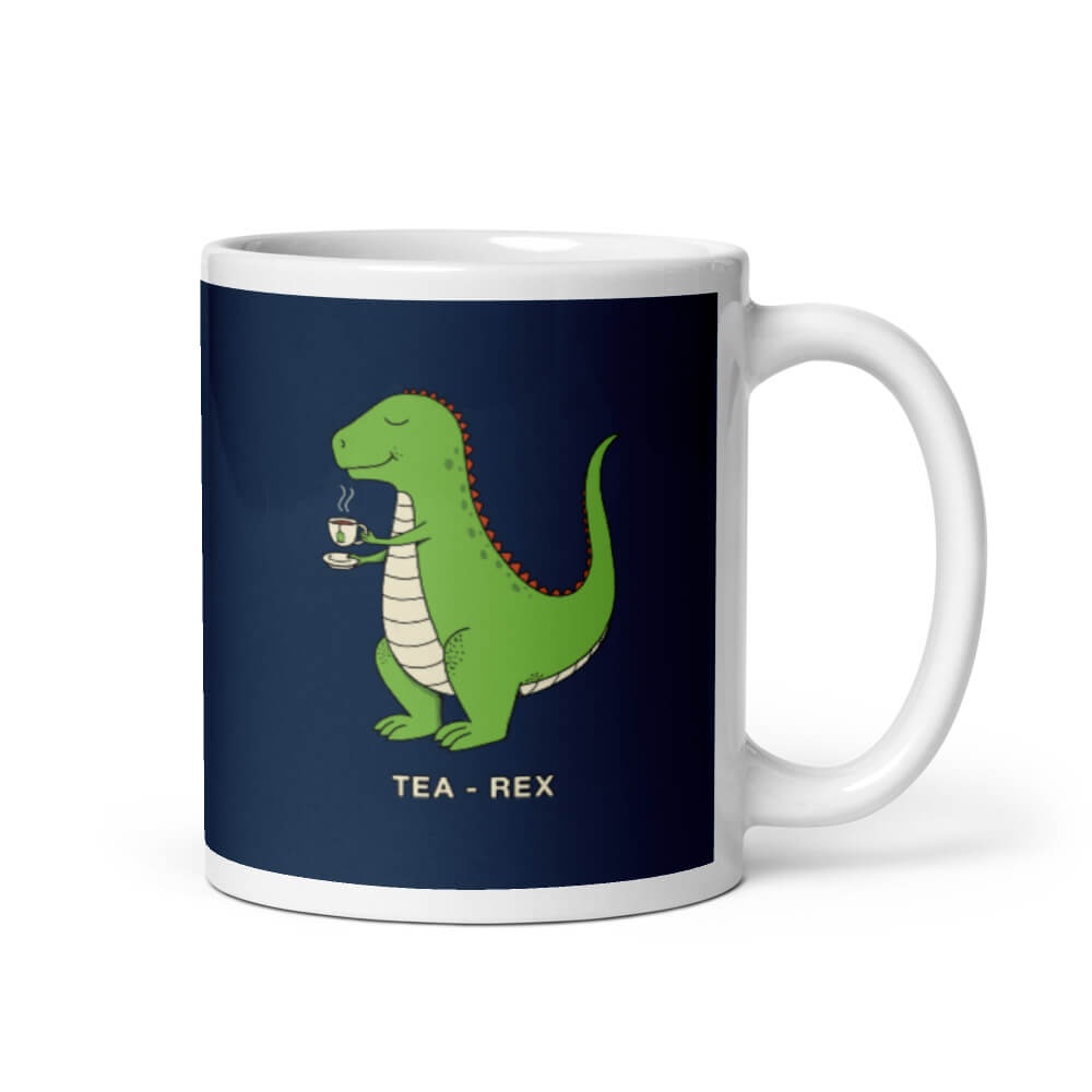 Ly Cốc sứ Cao Cấp hình khủng long T-Rex