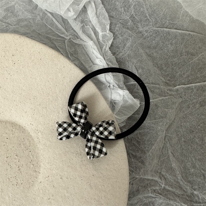 Kẹp Tóc Hình Nơ Đơn Giản Phong Cách Hàn Quốc