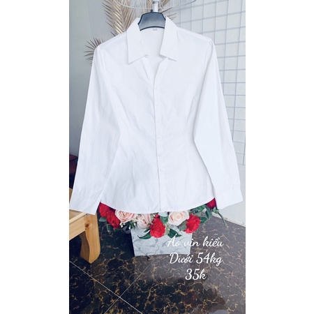 Áo vin trắng kiểu