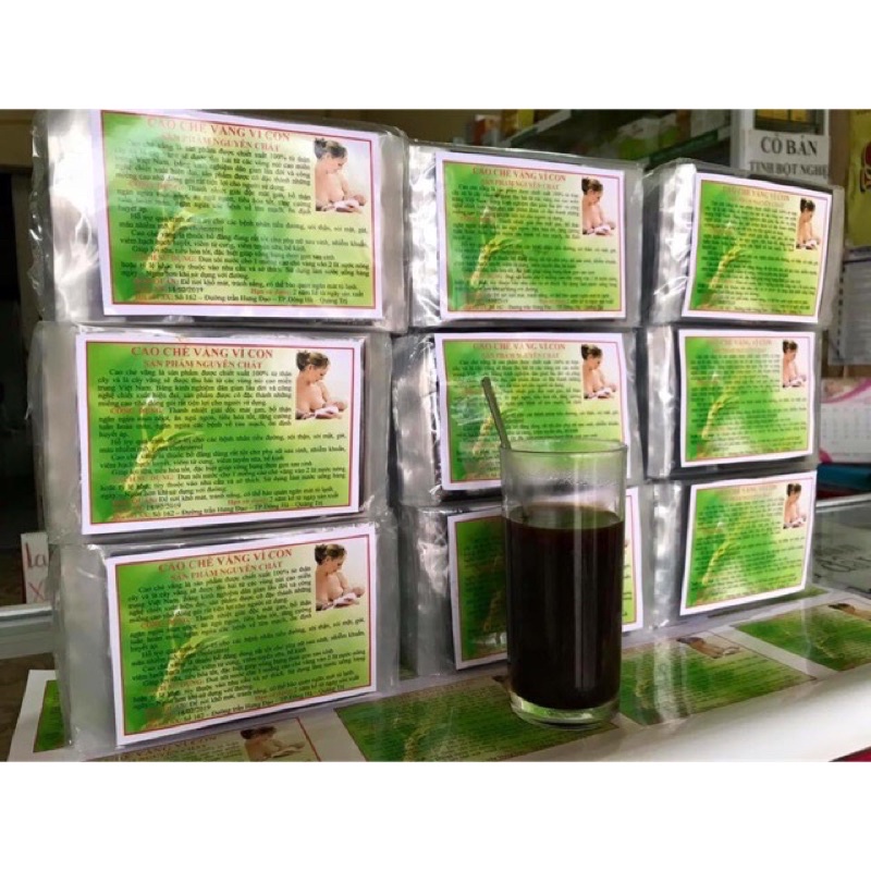Bán buôn 1 Kg cao chè vằng ngon nhất ( 1 kg được 48 lá cao) uống giảm cân