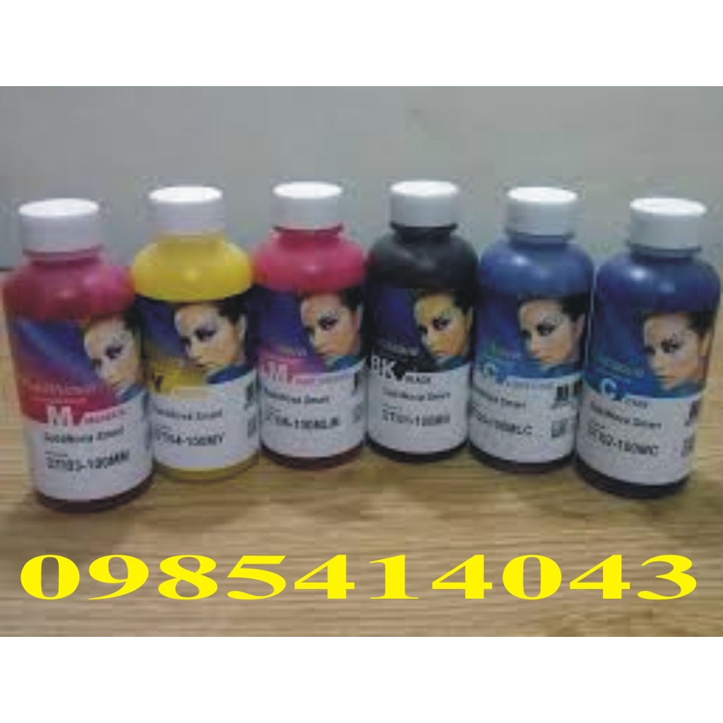 Mực in chuyển nhiệt inktec 100ml/1chai chính hãng