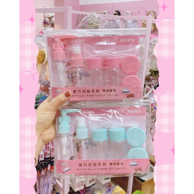 Bộ chiết mỹ phẩm set 6 món