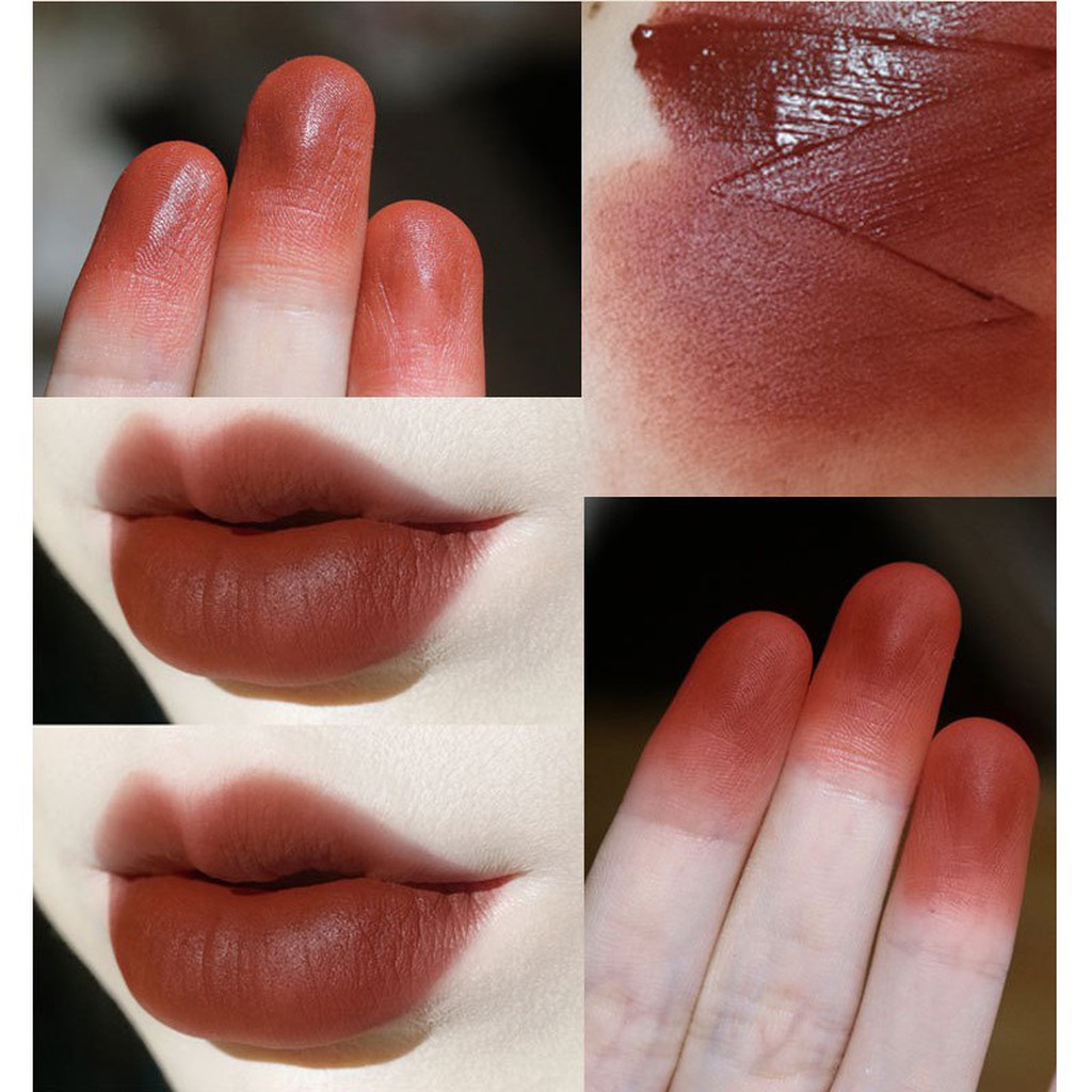 Son Kem Lì Herorange Thiết Kế Vỏ Dễ Thương Trong Suốt