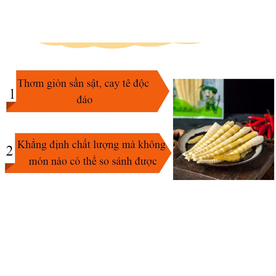 Măng cay ướp ăn liền tứ xuyên siêu ngon,siêu hấp dẫn - vuanuongtrunghoa