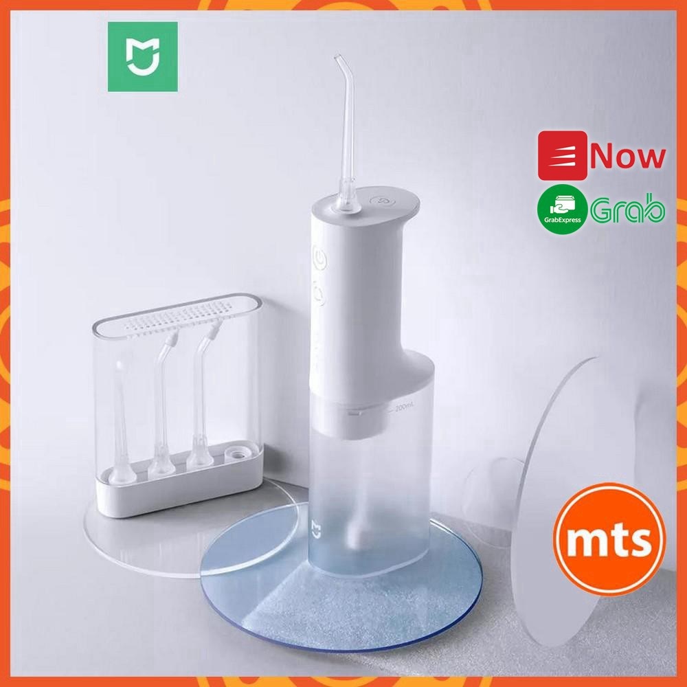 Tăm nước Flosser MIJIA MEO701 Electric và Soocas W3 Pro 4 đầu vòi tiện lợi chính hãng - Minh Tín Shop